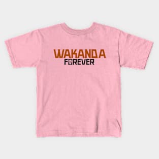 Wakanda Forever, chadwick boseman shirt Kids T-Shirt